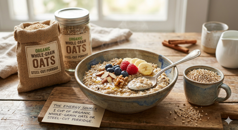 Black Garlic Oatmeal Recipe