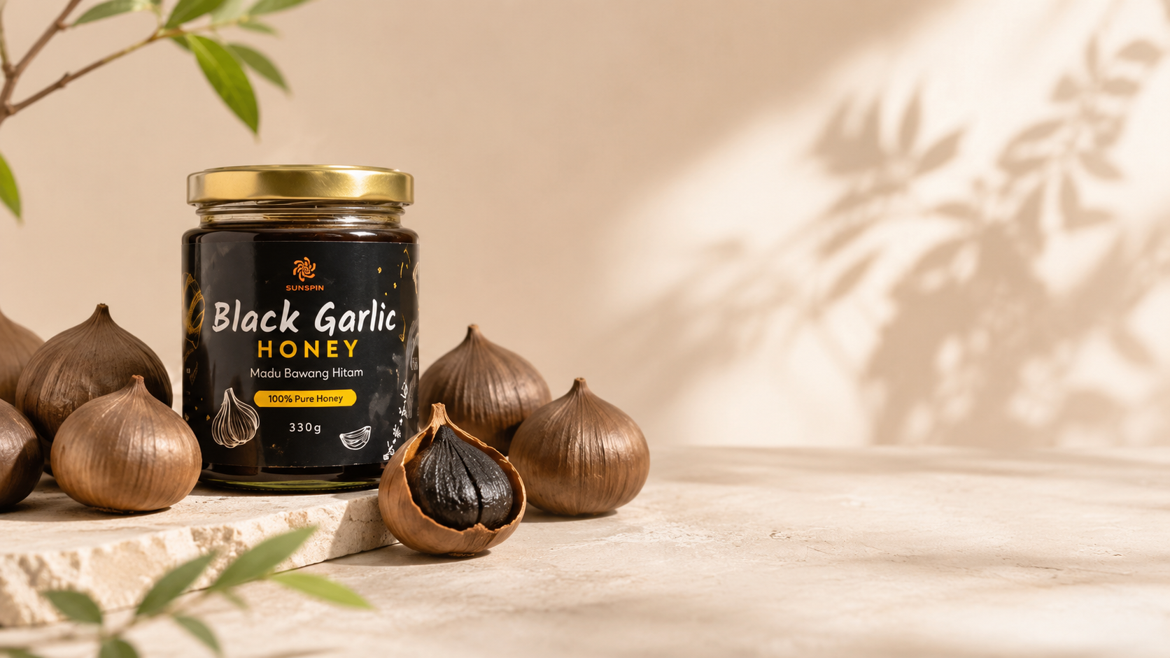 Black Garlic Honey Malaysia 330g
