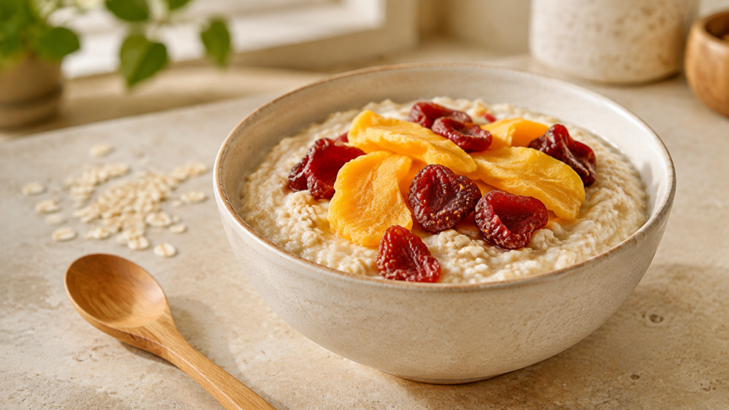 Easy dried fruit recipes with mango and strawberry