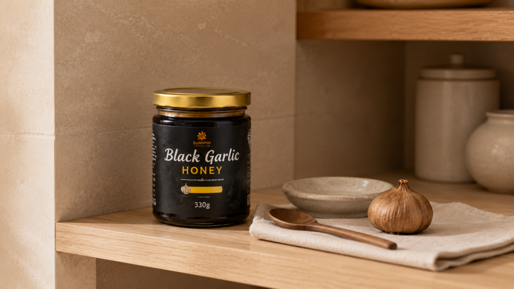 How to Store Black Garlic Honey