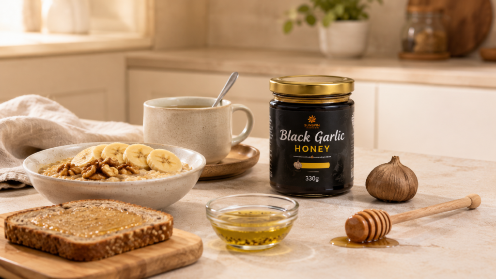 How to Use Black Garlic Honey